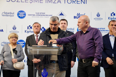 İstanbul Çatalca'da kentsel sözleşmeler imzalandı